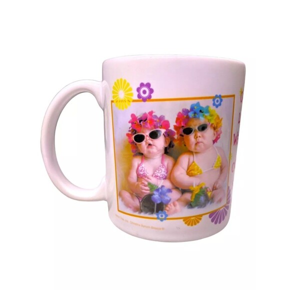 Leanin Tree Coffee Mug Cup Sisters Friends Quote NEW w/Box Ceramic Gift MGW57210 - Picture 5 of 13